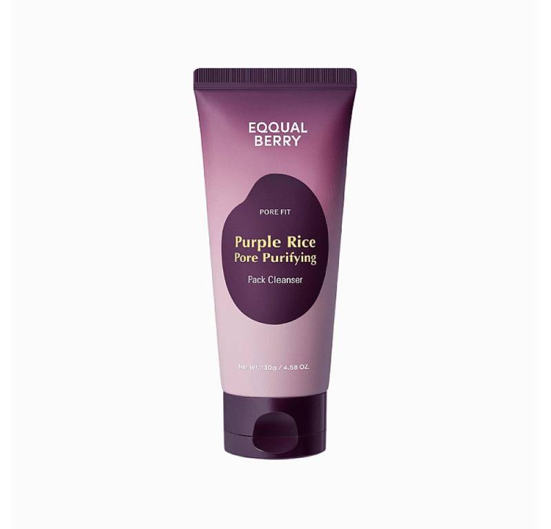 Eqqualberry Gesichtspeeling Eqqualberry Purple Rice Pore Purrifying Cleanser von Eqqualberry