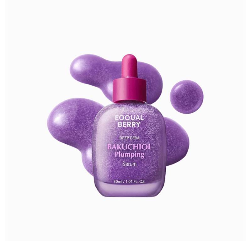 Eqqualberry Gesichtsserum Eqqualberry Bakuchiol Plumping Serum von Eqqualberry