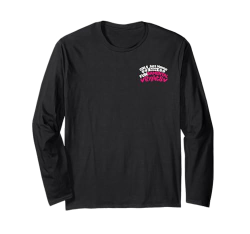 Mädchen wollen einfach nur Grundrechte haben Lustiges feministisches PWR Langarmshirt von Equality Rights Girls Support Girls GRL Community