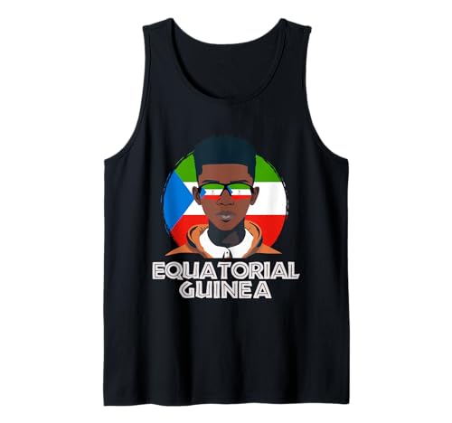 Herren Äquatorialguinea, Äquatorialguineische Flagge, Äquatorial Tank Top von Equatorial Guinea Flag Gifts for Equatorial