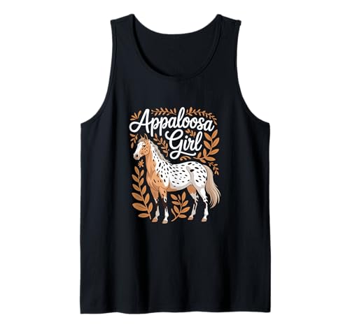 Pferd Appaloosa Girl Reitkunst Appaloosa Tank Top von Equestrian Style, Horse Lovers