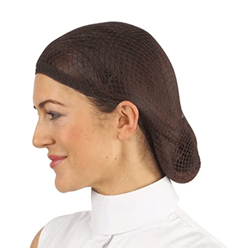 Equi-Net - Damen Haarnetz Harpley 2er-Pack - Nylon (Einheitsgröße) (Mittelbraun) von Equi-Net