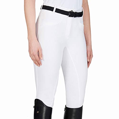 Equiline Arlette Full Grip Reithose Damen Größe: 40 Farbe: White von Equiline