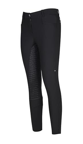 Equiline Cedar X-Grip Ganzbesatzreithose Damen Größe: 38 Farbe: schwarz von Equiline
