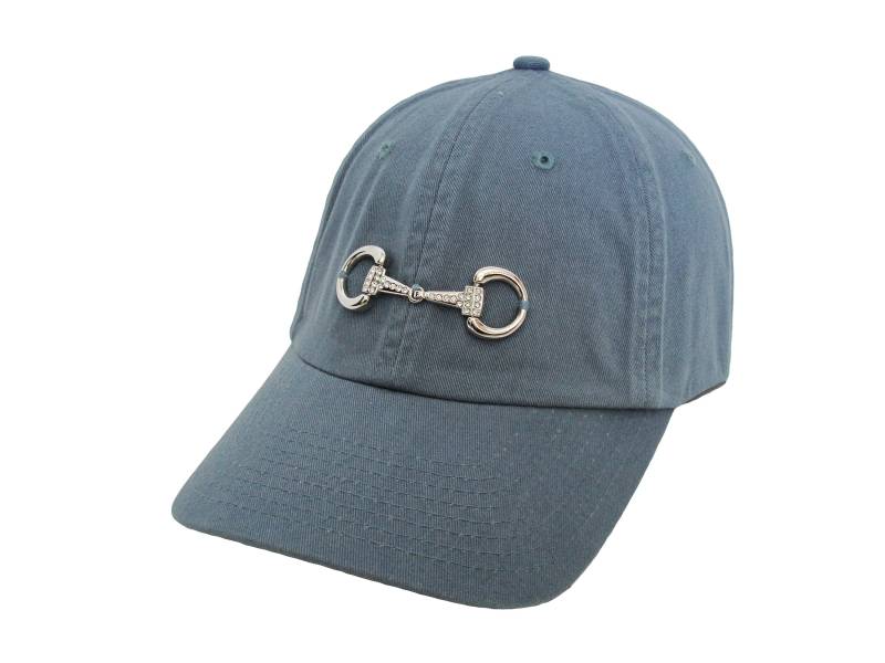 Bling Horse Bit Cap - Rauchblaue Baseballkappe Reiterhüte Snaffle Pferdeliebhaber Geschenke Pferdekappen Reiter Bling Horse Bit Cap - Rauchblaue Baseballkappe Reiterhüte Snaffle Pferdeliebhaber Geschenke Pferdekappen Reiter von EquineAccents