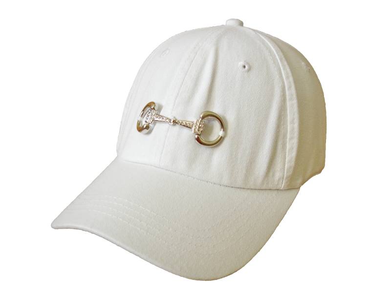 Reiter Sonnenhüte - Bling Snaffle Bit Cap Weiße Baseballkappe Reiterkappen Pferdeliebhaber Hut Pferde Reiter Sonnenhüte - Bling Snaffle Bit Cap Weiße Baseballkappe Reiterkappen Pferdeliebhaber Hut Pferde von EquineAccents