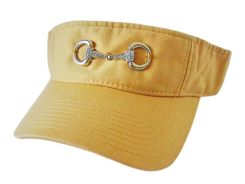 Reiterhut - Pferde Sonnenhut Snaffle Bit Hut Visor Reiter Pferdeliebhaber Sommer Sonnenschutz von EquineAccents