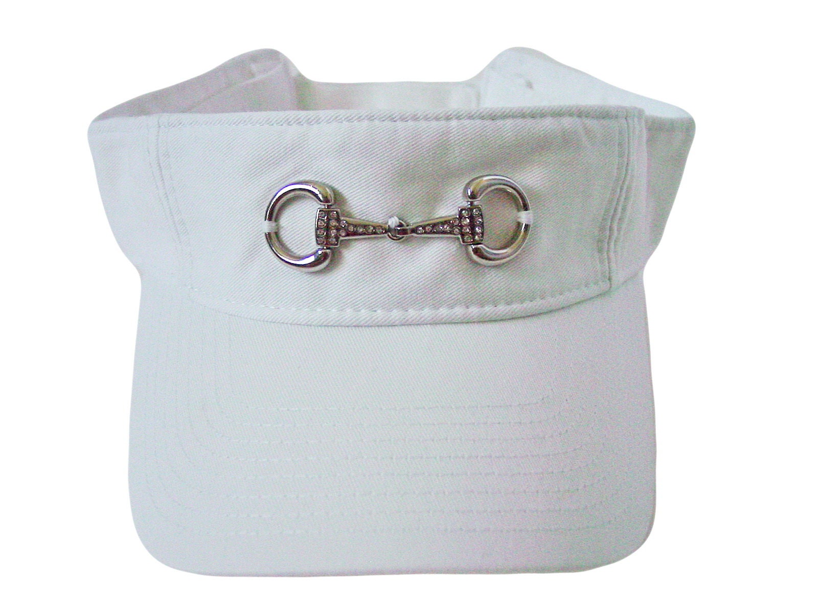 Reiterhut - Pferde Sonnenhut Weiß Snaffle Bit Visor Reiter Sommer Reiterhut - Pferde Sonnenhut Weiß Snaffle Bit Visor Reiter Sommer von EquineAccents
