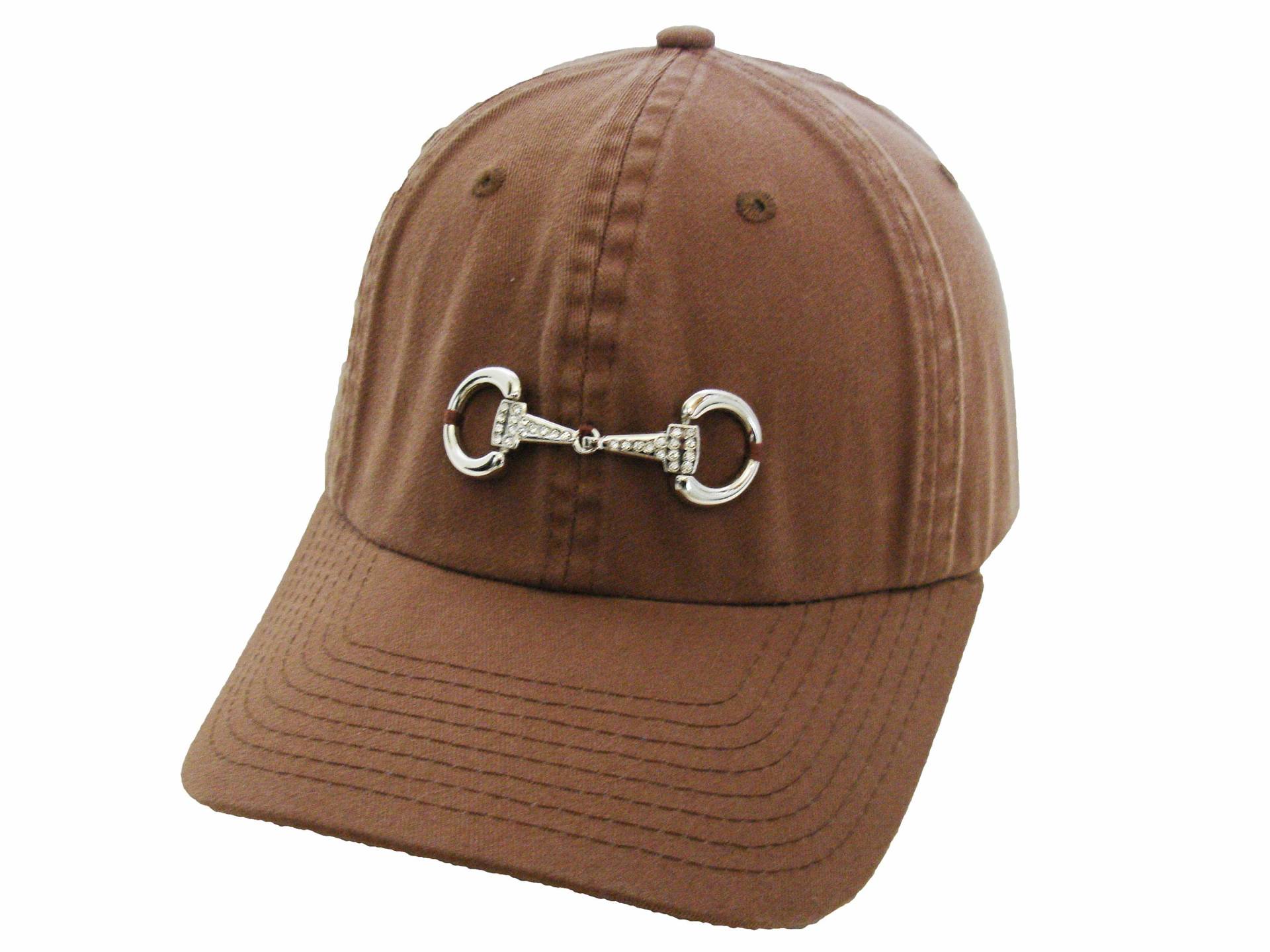 Reitermützen - Bling Snaffle Bit Cap Braune Baseballkappe Reiterkappen Pferdesonnenhut Pferdeliebhaber Hüte Reitermützen - Bling Snaffle Bit Cap Braune Baseballkappe Reiterkappen Pferdesonnenhut Pferdeliebhaber Hüte von EquineAccents