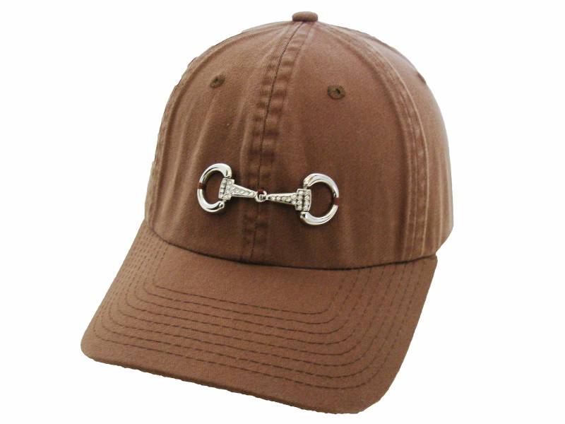 Reitermützen - Bling Snaffle Bit Cap Braune Baseballkappe Reiterkappen Pferdesonnenhut Pferdeliebhaber Hüte Reitermützen - Bling Snaffle Bit Cap Braune Baseballkappe Reiterkappen Pferdesonnenhut Pferdeliebhaber Hüte von EquineAccents