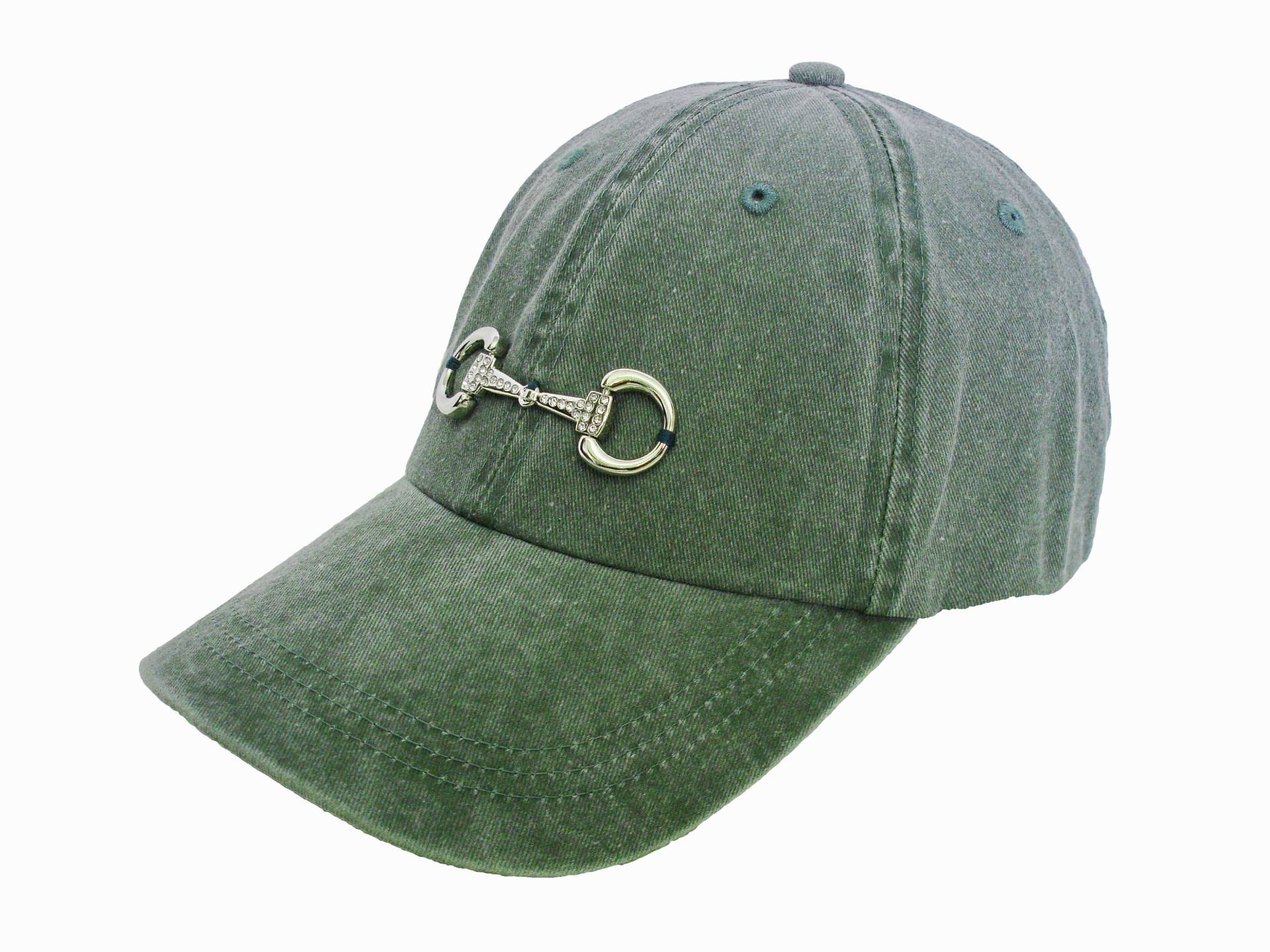 Reitermützen - Bling Snaffle Bit Cap Stone Washed Grüne Baseballmütze Pferdeliebhaber Hüte Caps Pferdesonnenhut Pferdegeschenke Reitermützen - Bling Snaffle Bit Cap Stone Washed Grüne Baseballmütze Pferdeliebhaber Hüte Caps Pferdesonnenhut Pferdegeschenke von EquineAccents