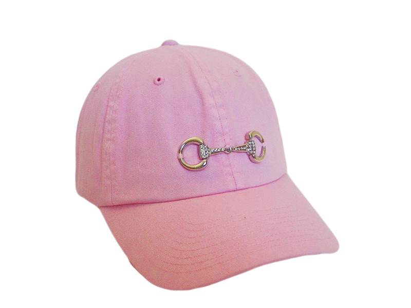 Reitermützen - Pferdemützen Bling Snaffle Bit Cap Lt. Pink Baseballmütze Reitermütze Reiterkappe Rosa Caps Reitermützen - Pferdemützen Bling Snaffle Bit Cap Lt. Pink Baseballmütze Reitermütze Reiterkappe Rosa Caps von EquineAccents
