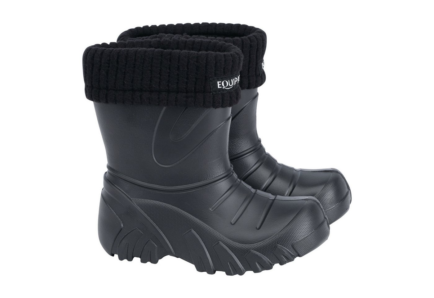 Equipage New Panda Kinderstiefel zum Reiten, Schwarz Reitstiefel von Equipage