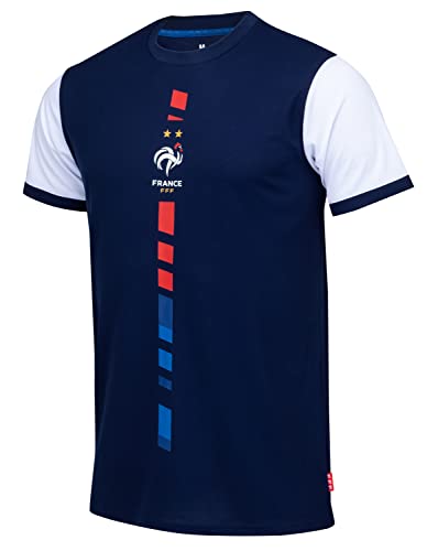 Equipe de FRANCE de football Trikot FFF – Offizielle Kollektion Größe L, Blau von Equipe de France de Football