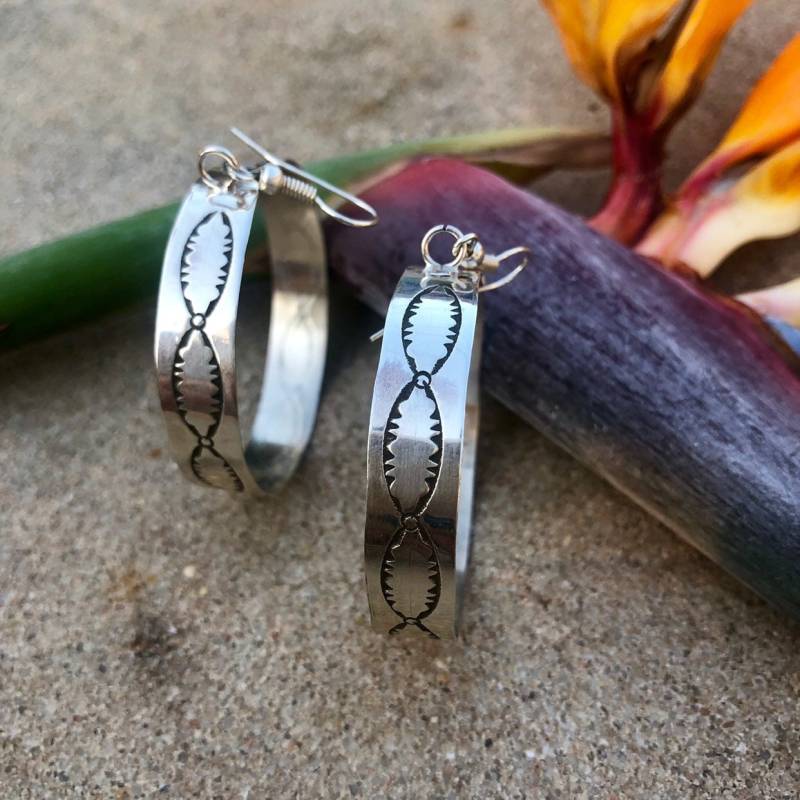 Geisel-Stempel Sterling Ohrringe | Südwestliche Muttertag Geschenke Jubiläumsgeschenk Geburtstagsgeschenk von EraofJewelry