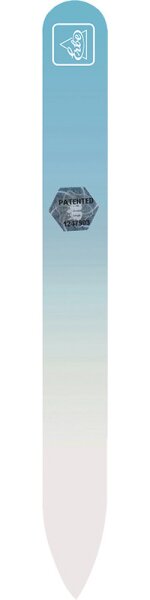 Erbe Glasfeile Soft-Touch Pastell Blau 90 x 3 mm mit Box von Erbe