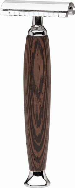 Erbe Shaving Shop Premium Design MILANO Tradition Rasierer Wengeholz von Erbe