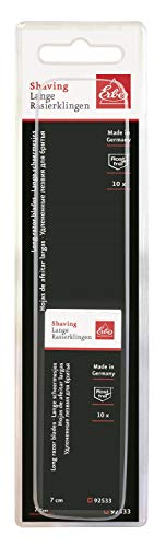 Rostfrei Rasierklingen Erbe Solingen Stainless Steel Edel Stahl Lang 10 Stück von Erbe