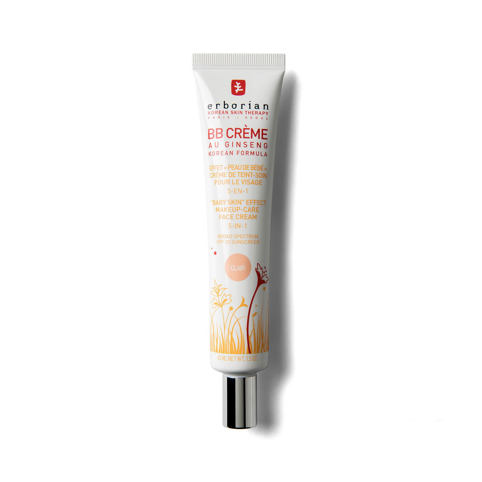 Erborian BB Cream 45ml (Various Shades) - Clair von Erborian