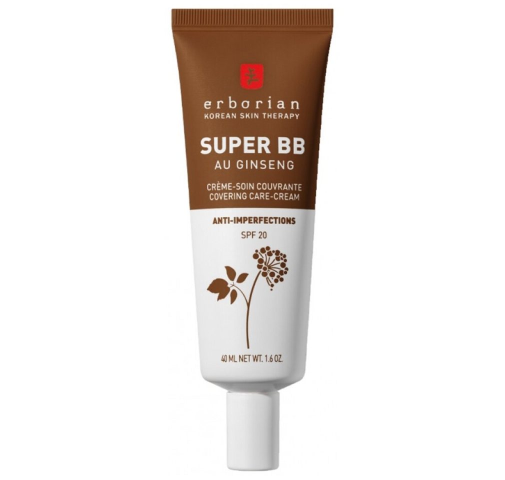 Erborian Getönte Gesichtscreme Super BB with Ginseng Chocolat 40ml von Erborian
