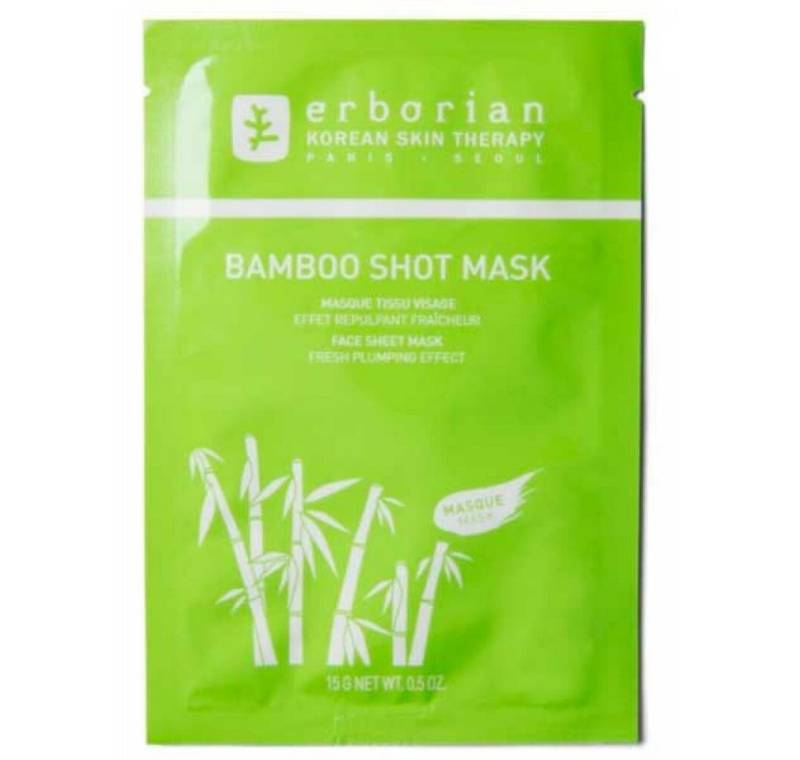 Erborian Gesichtsmaske Moisturizing face mask Bamboo Shot Mask (Face Sheet Mask) 15 g von Erborian