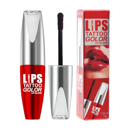 Erconsso Abziehbarer Lippenstain | Schnelltrocknender Lippenkonturenstift zum Abziehen,Natürlicher -Look Wasserdichte Fettabweisende Lippenpflege für Frauen & Anfängerinnen Pflegeleichte Schönheit Erconsso Abziehbarer Lippenstain | Schnelltrocknender Lippenkonturenstift zum Abziehen,Natürlicher -Look Wasserdichte Fettabweisende Lippenpflege für Frauen & Anfängerinnen Pflegeleichte Schönheit von Erconsso