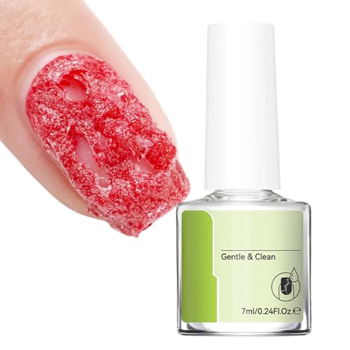 Erconsso Professioneller Nagellackentferner - Säurefreies Gel Nagellackentferner Set,Einfach Abziehbare Fingernagel Lösung Für Frauen Enthusiasten Anfänger von Erconsso