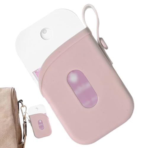 Erconsso Schutzhülle für leere Flaschen – Silikon-Kosmetikflaschen-Hülle, kratzfeste Schutzhülle, modisches Design für Make-up-Entferner, Waschmittel, Parfüm von Erconsso