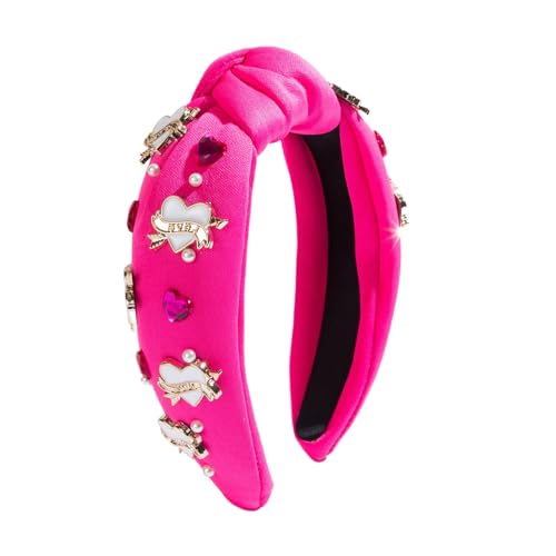 Erconsso Valentinstags-Stirnband für Sie, verziertes Strass-Kristall-Haarband, modisches Accessoire, Haarband für Freundin, Ehefrau Erconsso Valentinstags-Stirnband für Sie, verziertes Strass-Kristall-Haarband, modisches Accessoire, Haarband für Freundin, Ehefrau von Erconsso