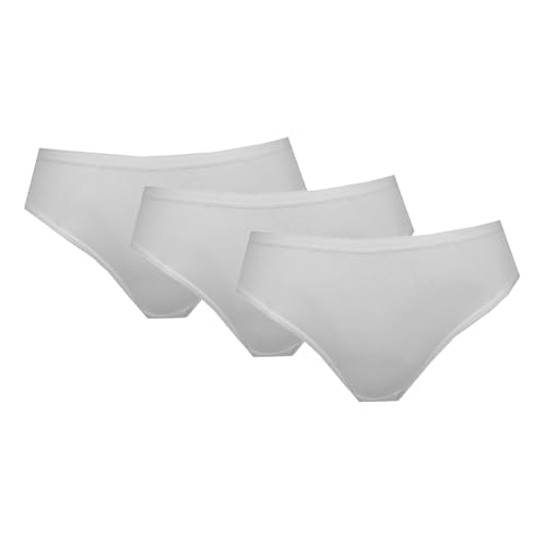 Erdem Ic Giyim Damen Slips Multipack Unterwäsche Damen Nahtlose Slips für Damen Baumwolle Damenunterwäsche Basic Farbe 3er Pack Weiß S von Erdem Ic Giyim