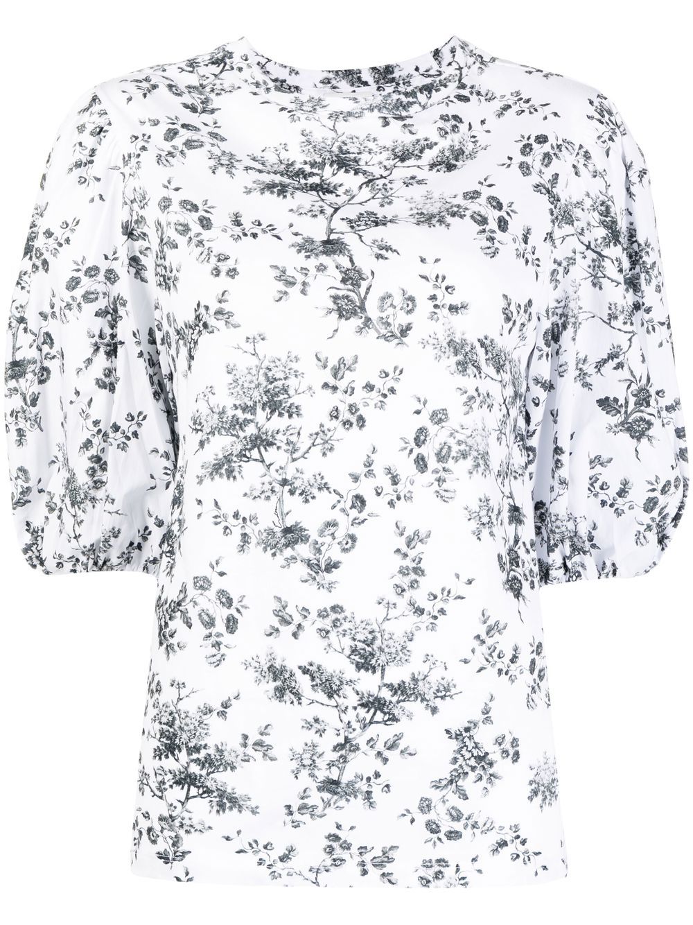 Erdem Edith T-Shirt mit Print - Weiß von Erdem