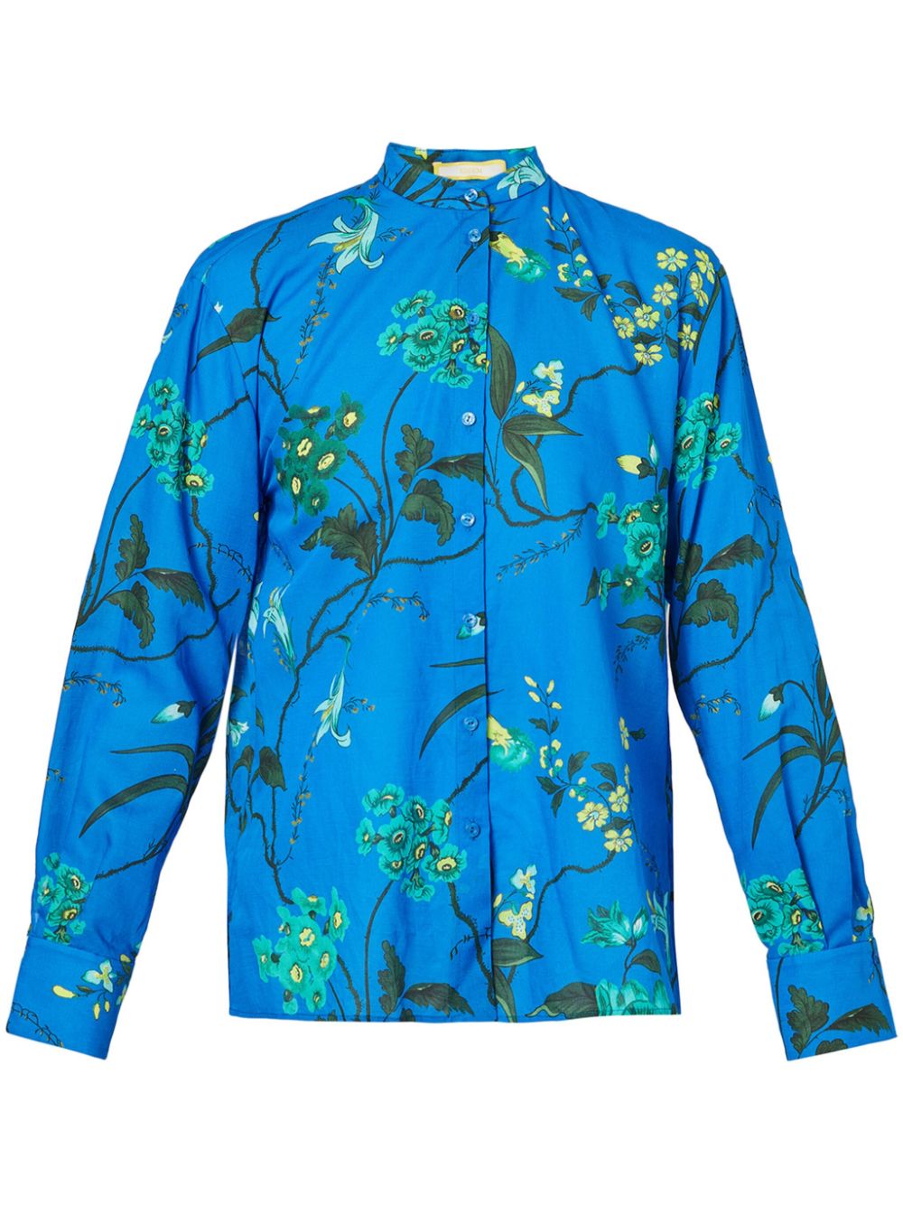 Erdem Hemd mit Blumen-Print - Blau von Erdem