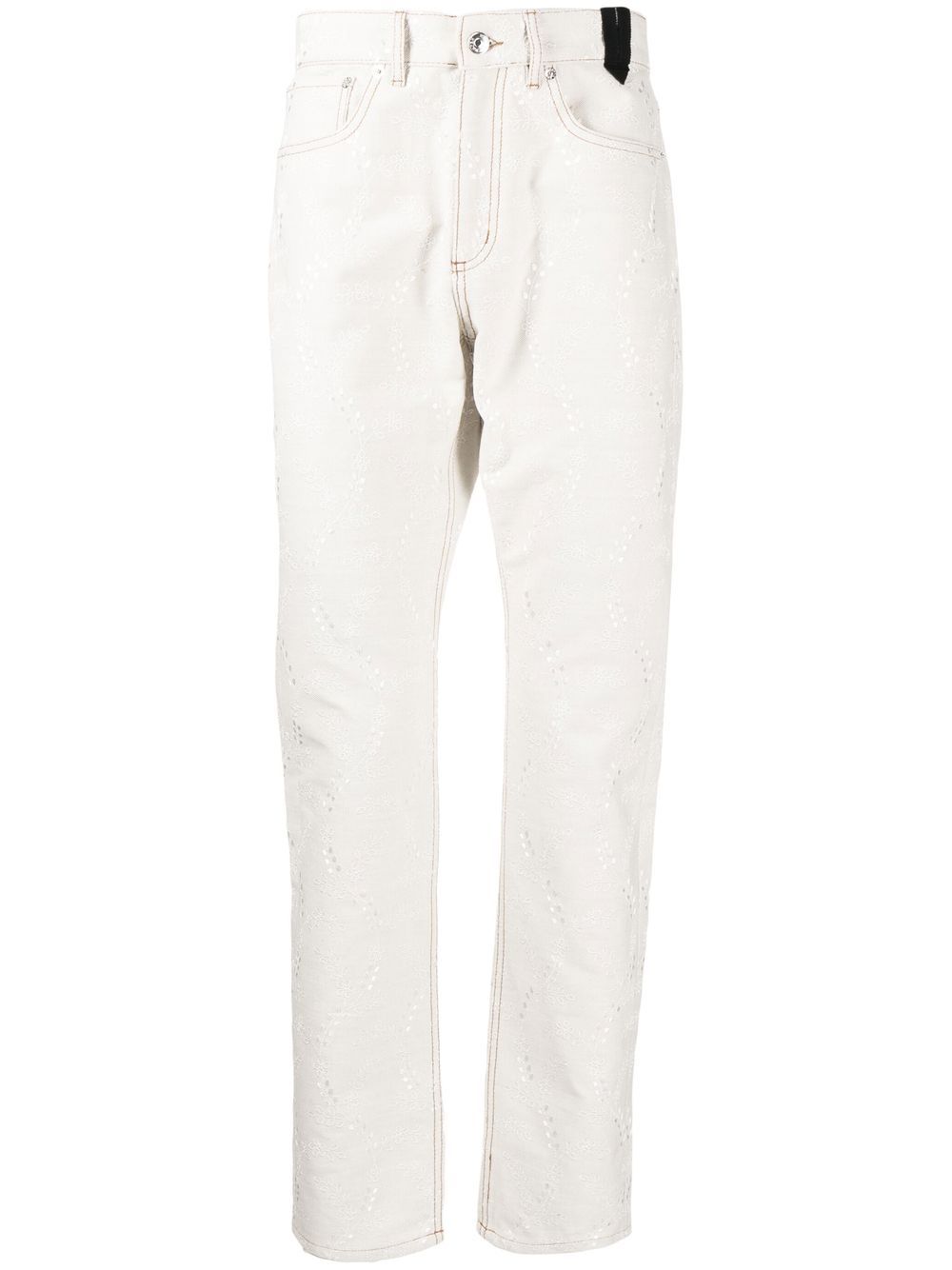 Erdem Oliver Straight-Leg-Jeans - Grau von Erdem