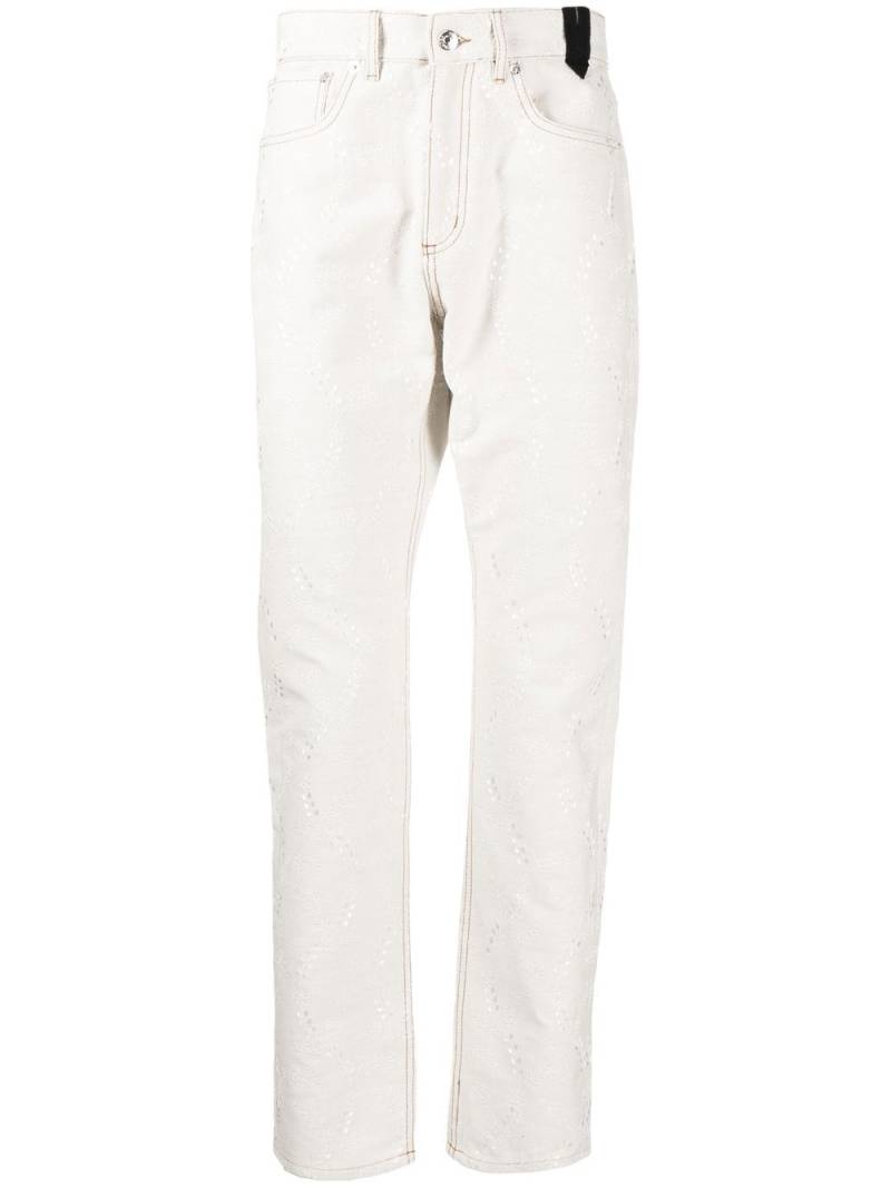 Erdem Oliver Straight-Leg-Jeans - Grau von Erdem