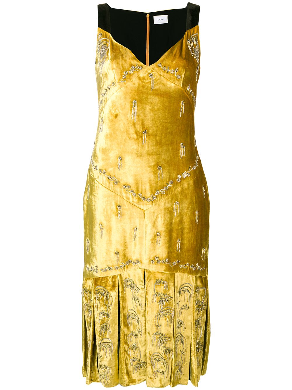 Erdem 'Palmer' Kleid - Gelb von Erdem