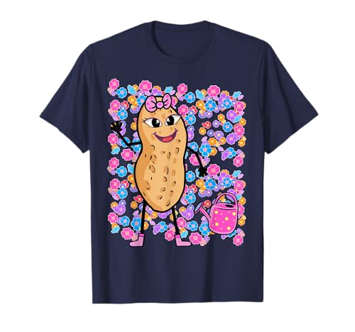 Erdnuss Blumen Blume Retro Ernüsse Hobbygärtner Kind Kinder T-Shirt Erdnuss Blumen Blume Retro Ernüsse Hobbygärtner Kind Kinder T-Shirt von Erdnuss witzig spaßig Nuss