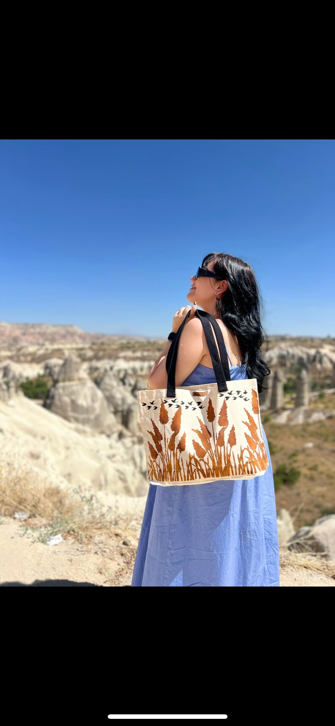 Handbemalte Tasche, Vogelschilf Geschenktasche, Boho Handbemalte Anpassbare Bio-Tasche, Personalisierte Baumwolltasche Für Frauen Handbemalte Tasche, Vogelschilf Geschenktasche, Boho Handbemalte Anpassbare Bio-Tasche, Personalisierte Baumwolltasche Für Frauen von EretnaHandmadeArt