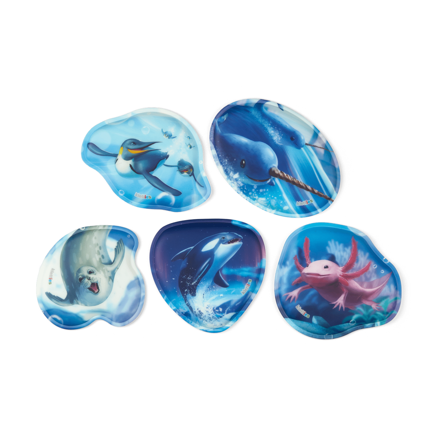 Ergobag - Contour Kletties-Set Unterwasser Blau von Ergobag