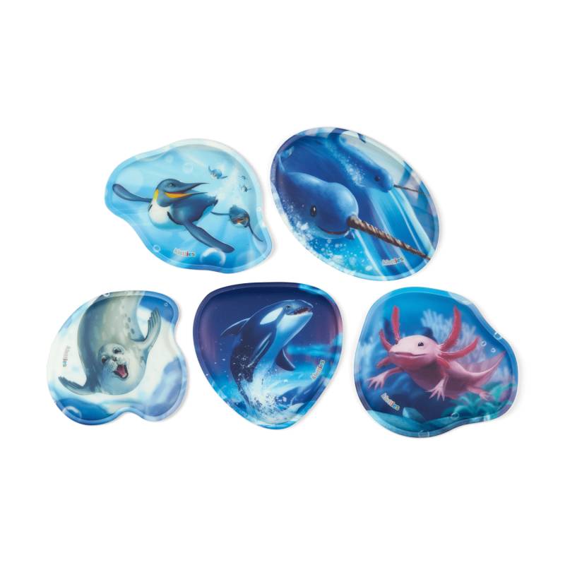 Ergobag - Contour Kletties-Set Unterwasser Blau von Ergobag