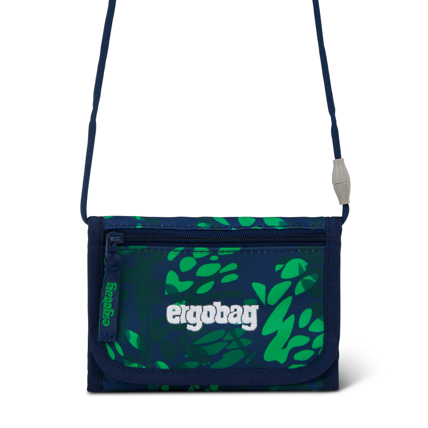 Ergobag - DrachenbezwingBär Brustbeutel Blau, Grün von Ergobag