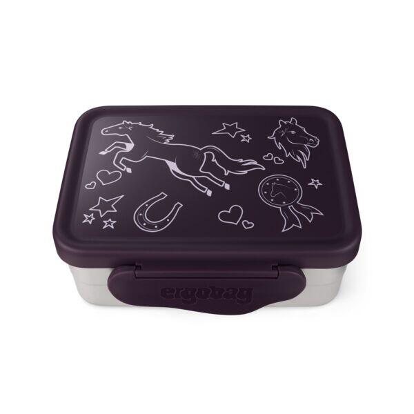 Ergobag - Edelstahl-Brotdosen Lila lila von Ergobag