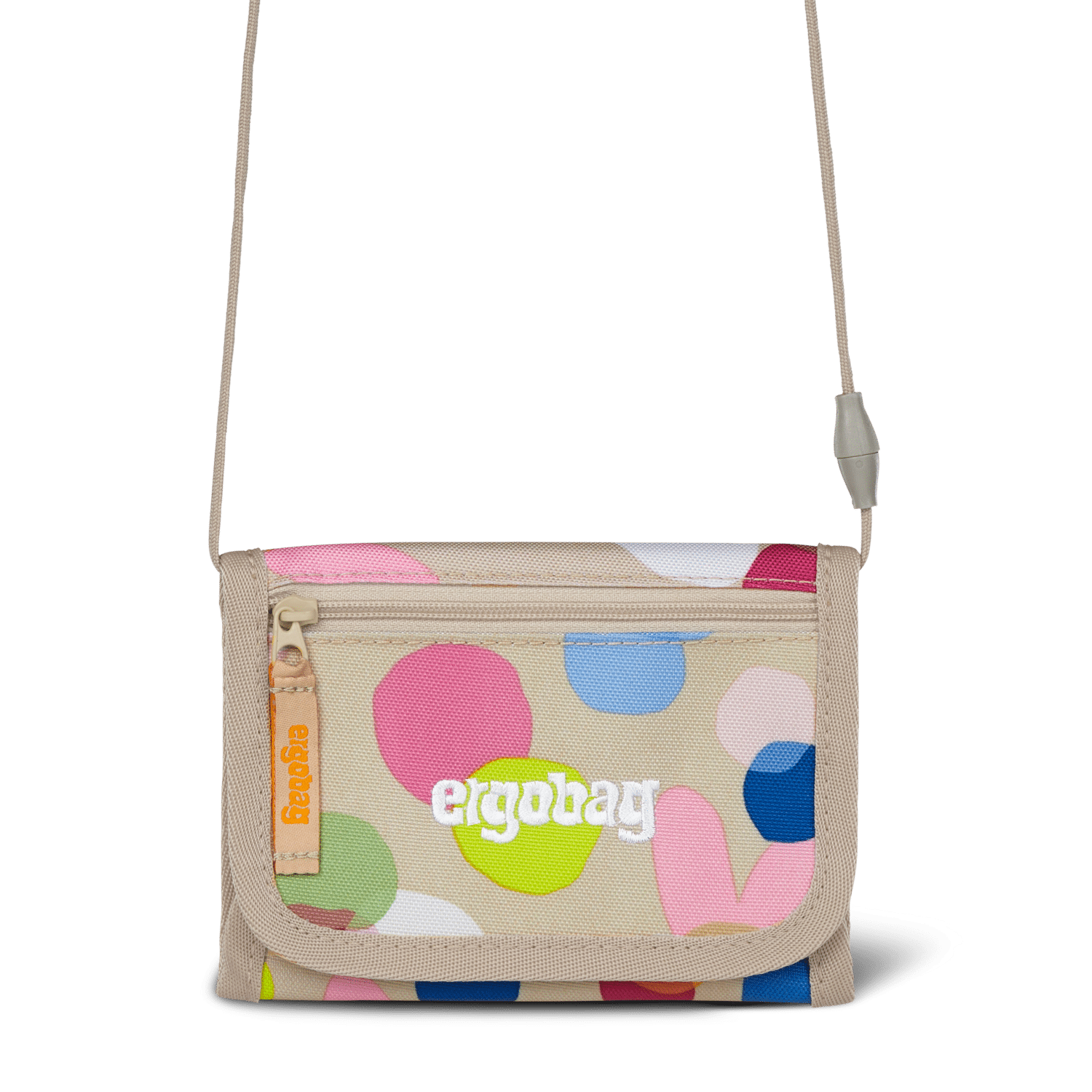 Ergobag - Flower PowBär Brustbeutel Beige von Ergobag