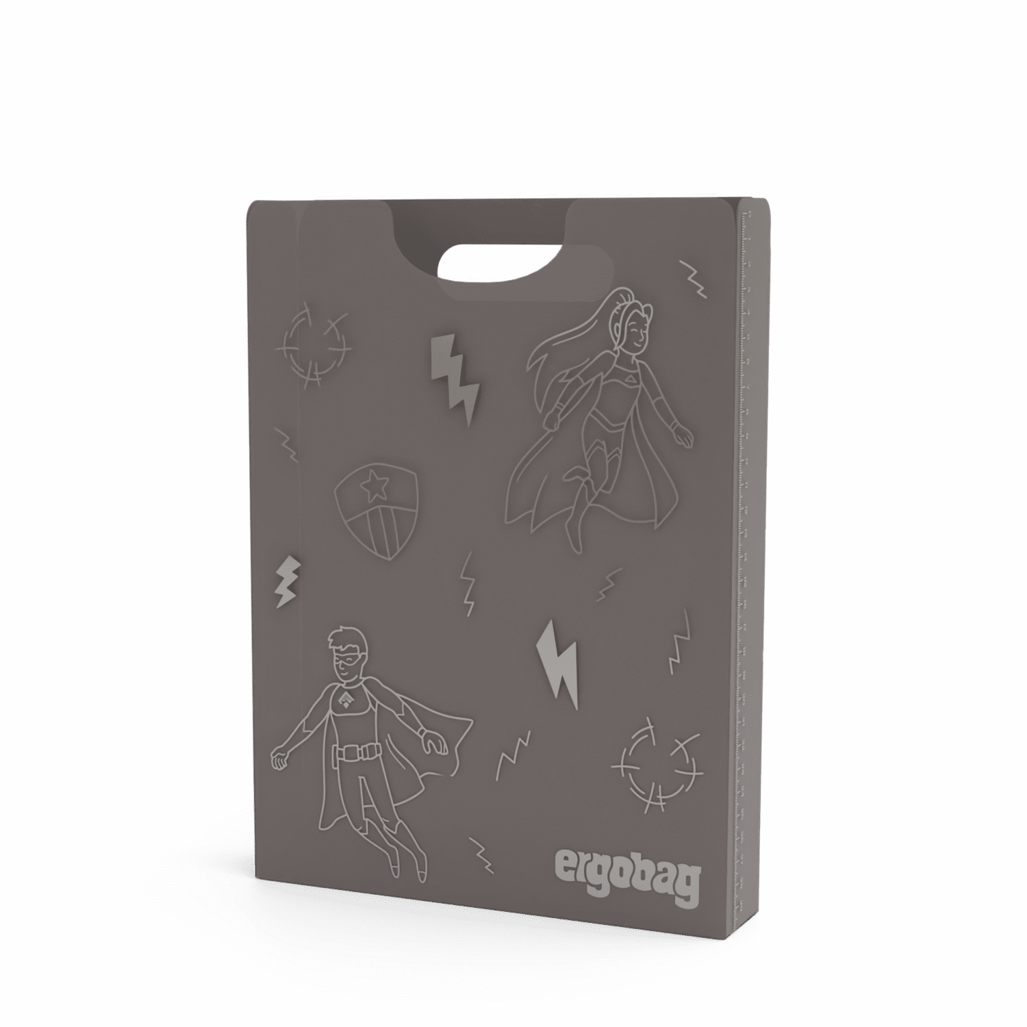 Ergobag - Heftebox Superheld Schwarz von Ergobag