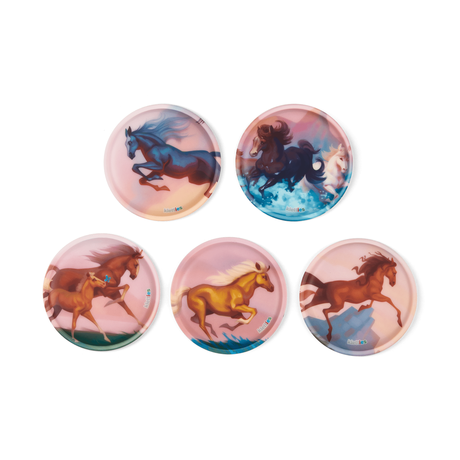 Ergobag - Kletties-Set Pferd Bunt von Ergobag