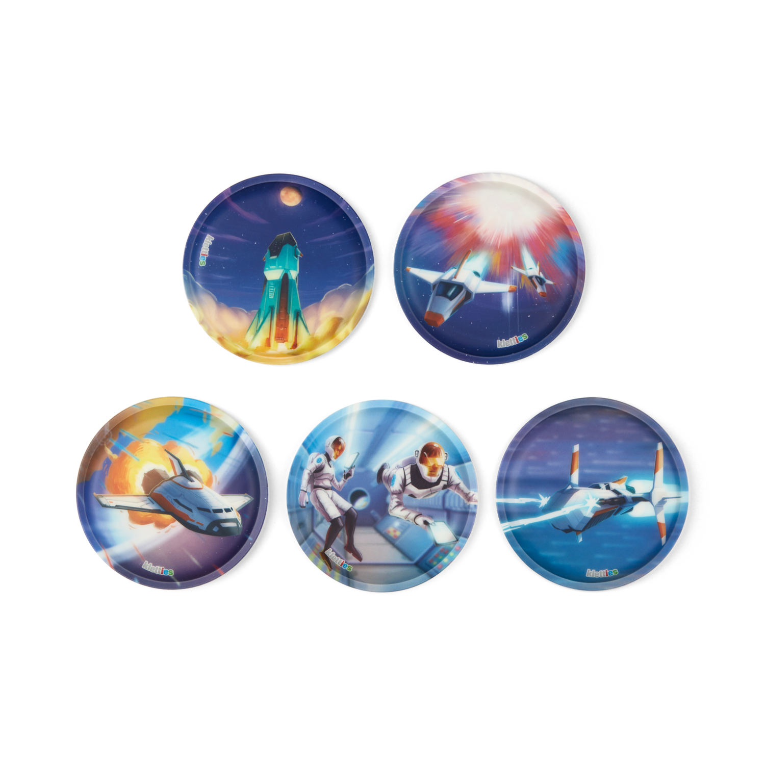 Ergobag - Kletties-Set Sternenschlacht Bunt von Ergobag