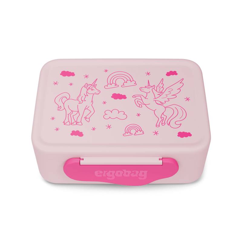 Ergobag - Kunststoff Brotdose Einhorn Pink von Ergobag