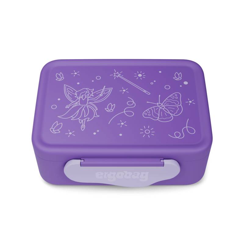 Ergobag - Kunststoff Brotdose Fee Lila von Ergobag