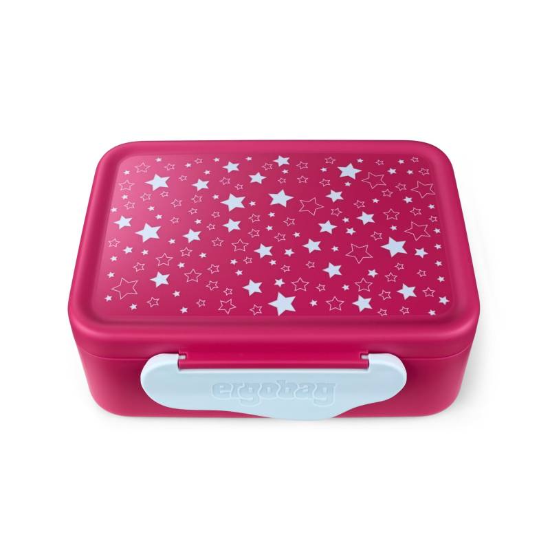 Ergobag - Kunststoff-Brotdosen Sternchen pink von Ergobag