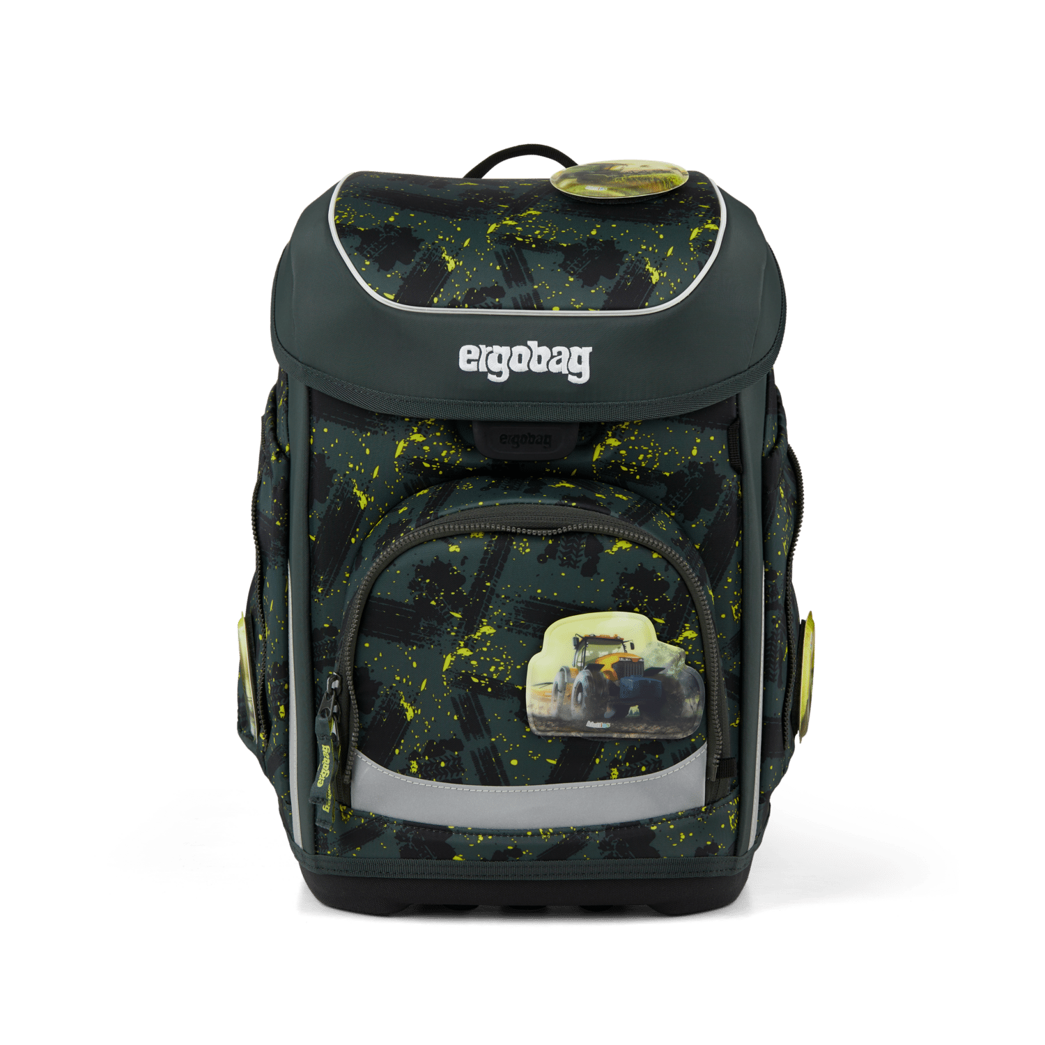 Ergobag - MähdreschBär cubo Gelb, Grau, Schwarz von Ergobag