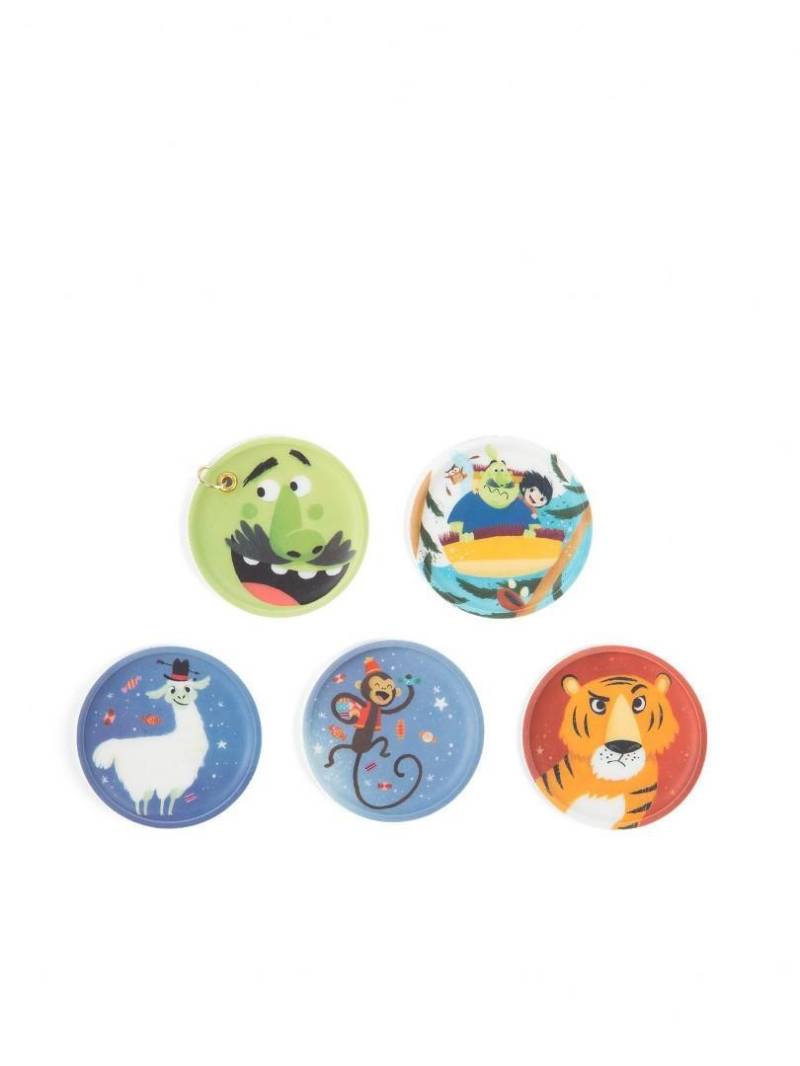 Ergobag - Motiv-Buttons Klettie-Set Bea & Bahadir von Ergobag